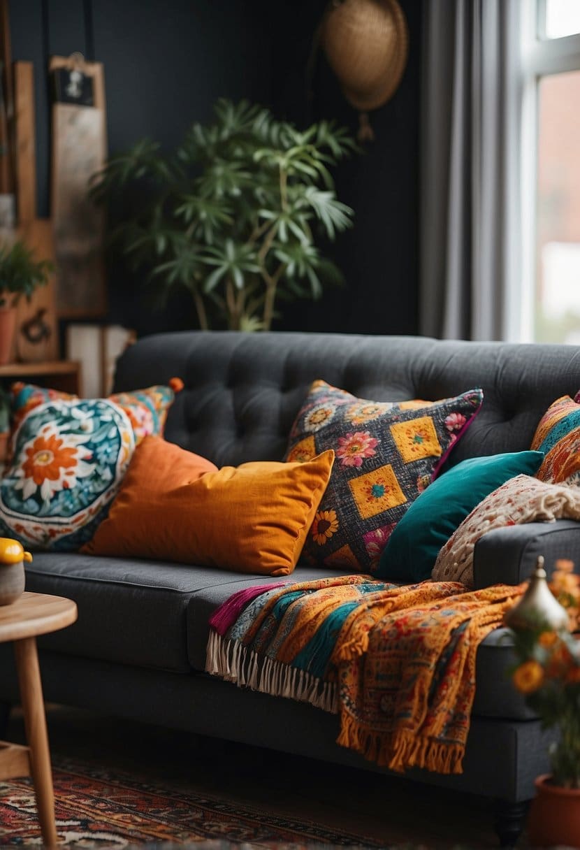 25 Charcoal Sofa Arrangements for a Stylish Living Room
