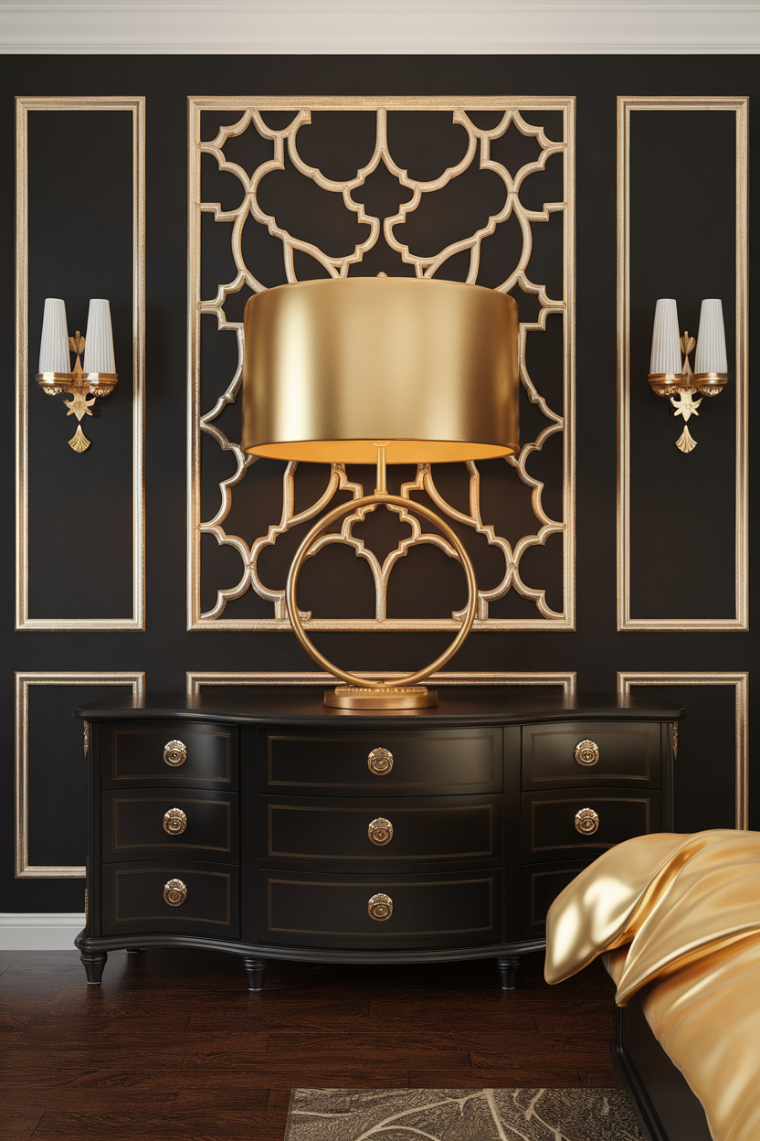 50 Stunning Black and Gold Bedroom Ideas to Transform Your Space