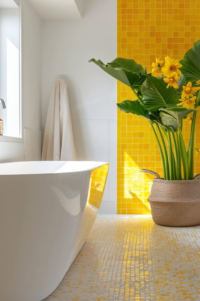25 Yellow Bathroom Ideas That Will Make You Smile Wider Than a Banana