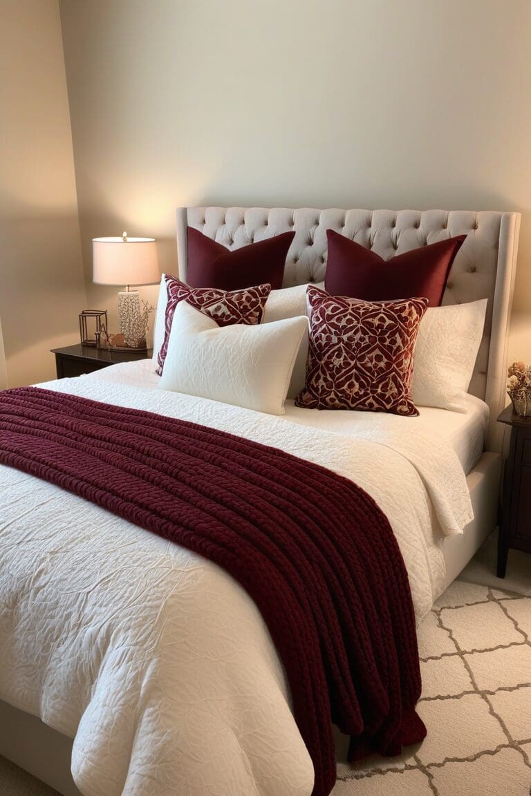 15 Stunning Burgundy Bedroom Ideas to Transform Your Space