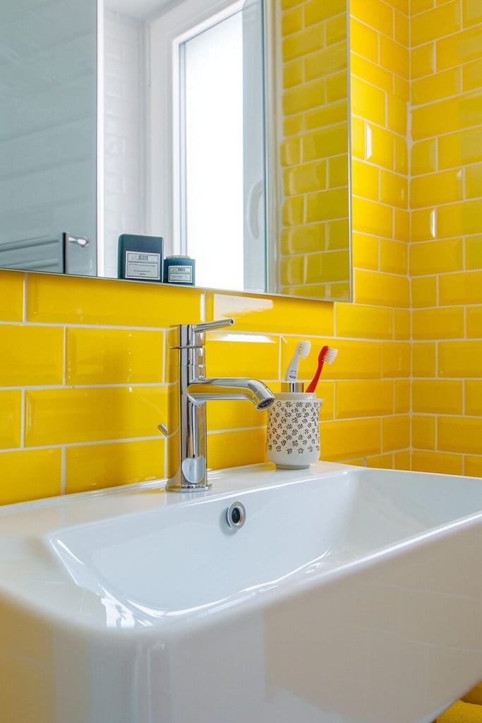 25 Yellow Bathroom Ideas That Will Make You Smile Wider Than a Banana