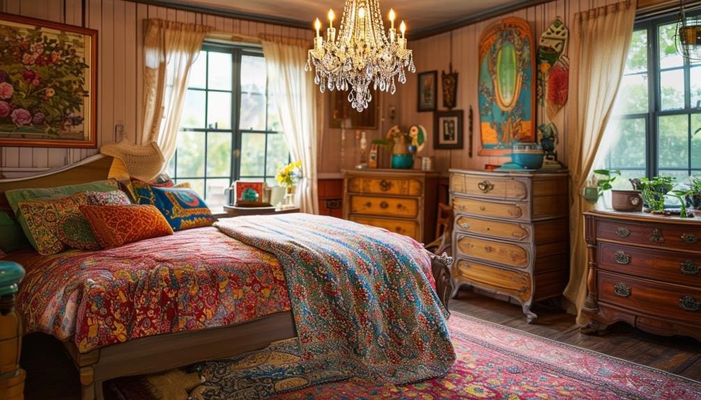 25 Vintage Eclectic Bedroom Ideas That Are a Total Thrift Store