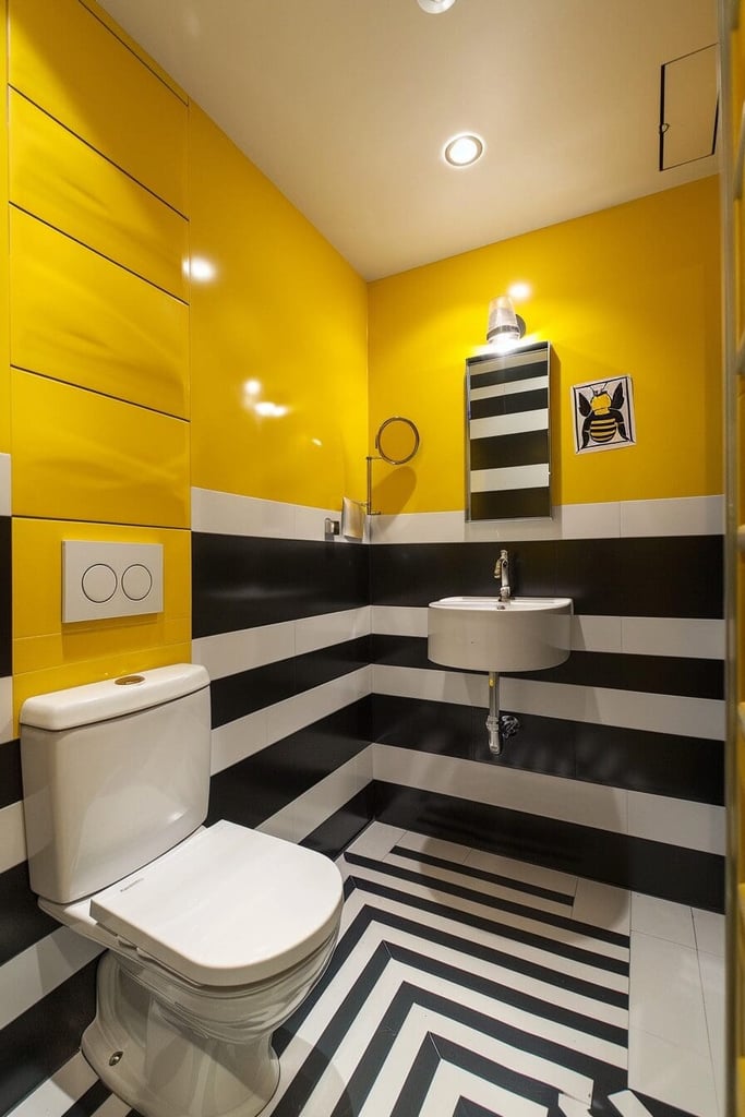 25 Yellow Bathroom Ideas That Will Make You Smile Wider Than a Banana