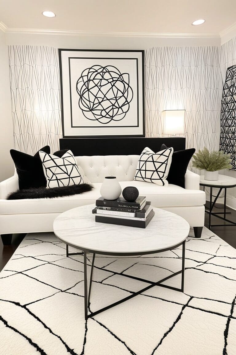 15 Stunning Black and White Living Room Ideas to Transform Your Space ...