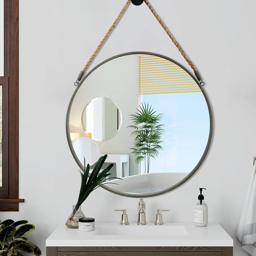 17 Bathroom Mirror Ideas to Copy