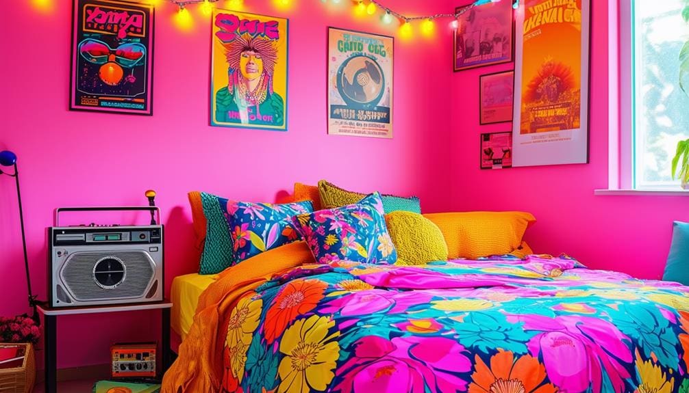 cozy floral bedding set