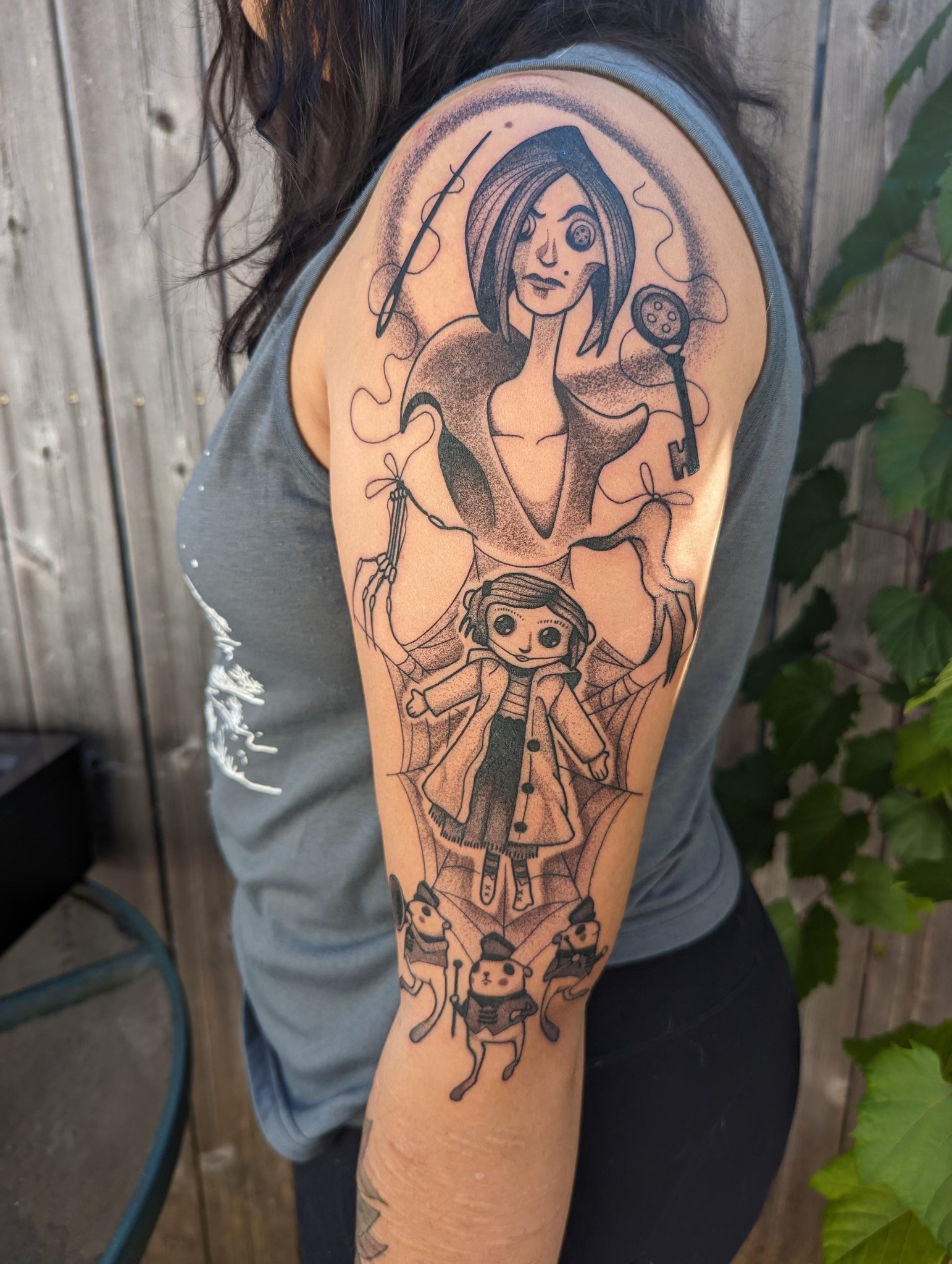 13 Coraline Tattoos That'll Make You Say "Whoa, Cool!"