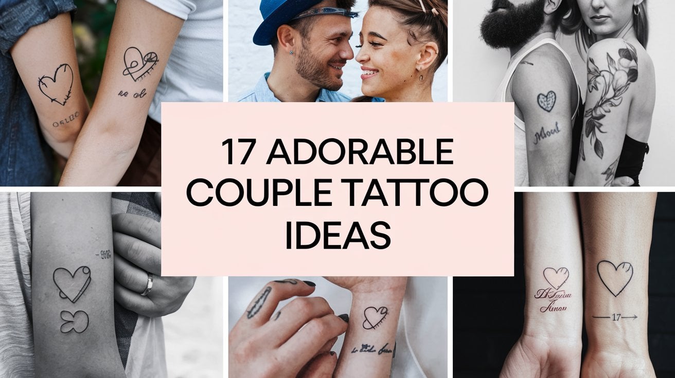 17 Adorable Couple Tattoo Ideas That'll Make Your Heart Skip a Beat