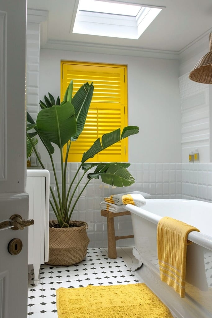 25 Yellow Bathroom Ideas That Will Make You Smile Wider Than a Banana