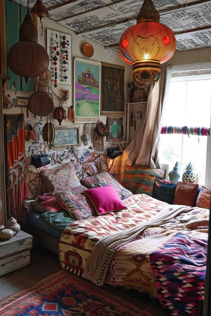 25 Bohemian Bedroom Ideas on a Budget