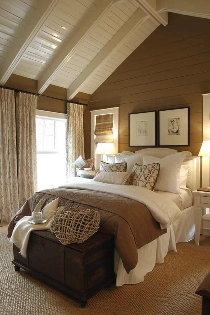 25 Captivating Brown and White Bedroom Ideas You'll Love