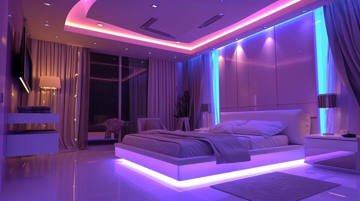25 Cool LED Bedroom Ideas for a Modern Touch