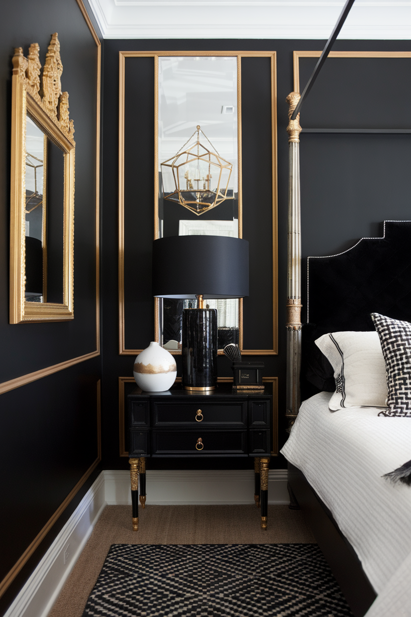 50 Stunning Black and Gold Bedroom Ideas to Transform Your Space