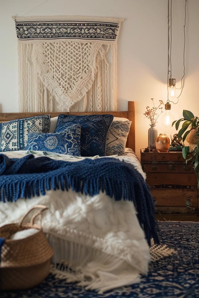 25 Navy Blue and Grey Bedroom Ideas We Love