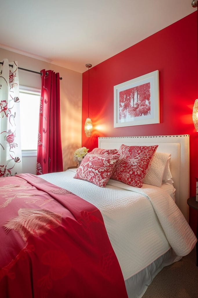19 Red Bedroom Ideas That'll Make You Forget All About 