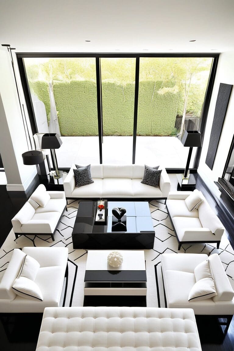 15 Stunning Black and White Living Room Ideas to Transform Your Space ...