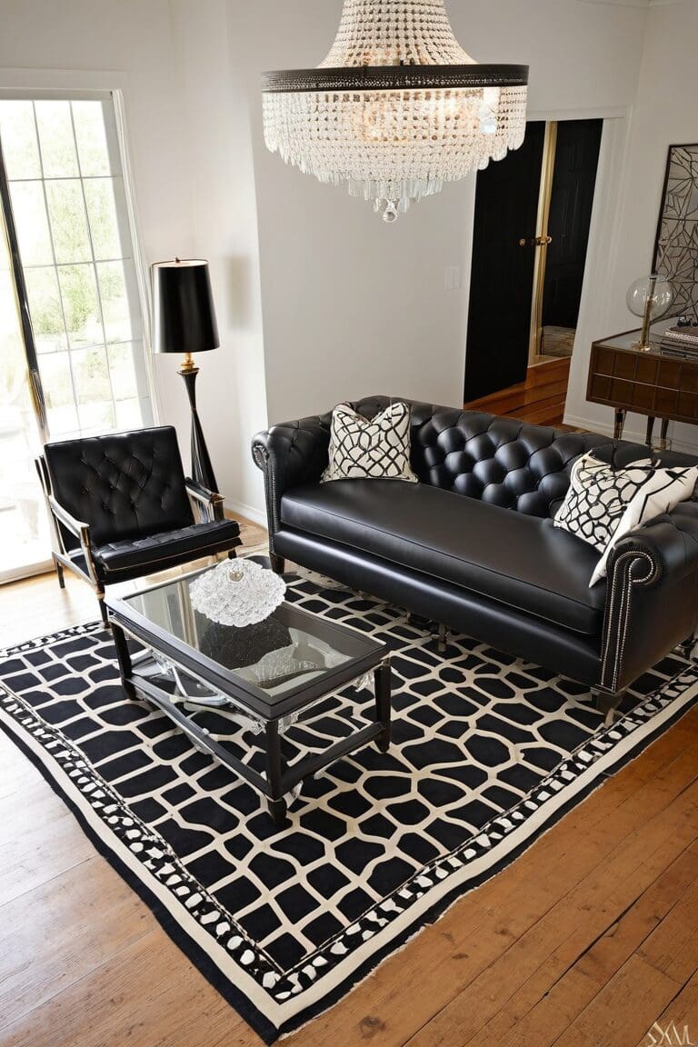 15 Stunning Black and White Living Room Ideas to Transform Your Space ...