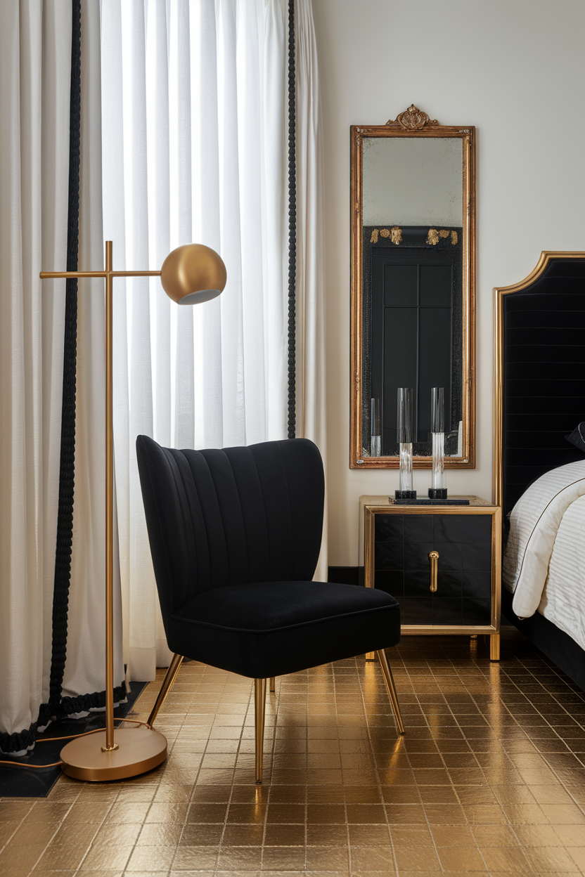 50 Stunning Black and Gold Bedroom Ideas to Transform Your Space