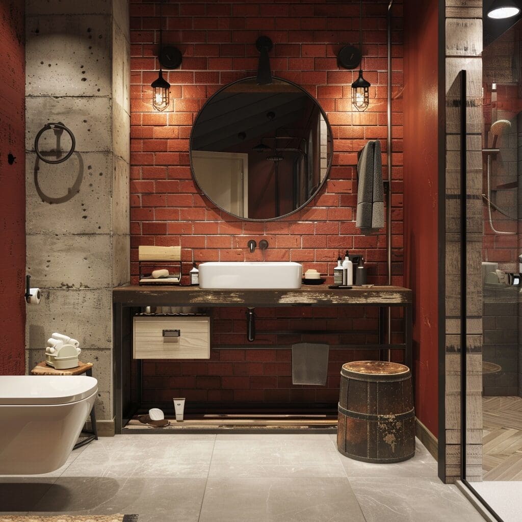 24 Red Bathroom Ideas That'll Make You Never Want To Leave This Room Again