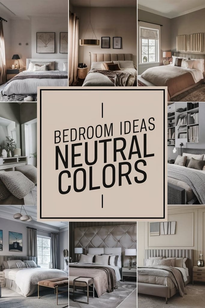 15 Chic and Trendy Bedroom Ideas Featuring Neutral Colors to Elevate