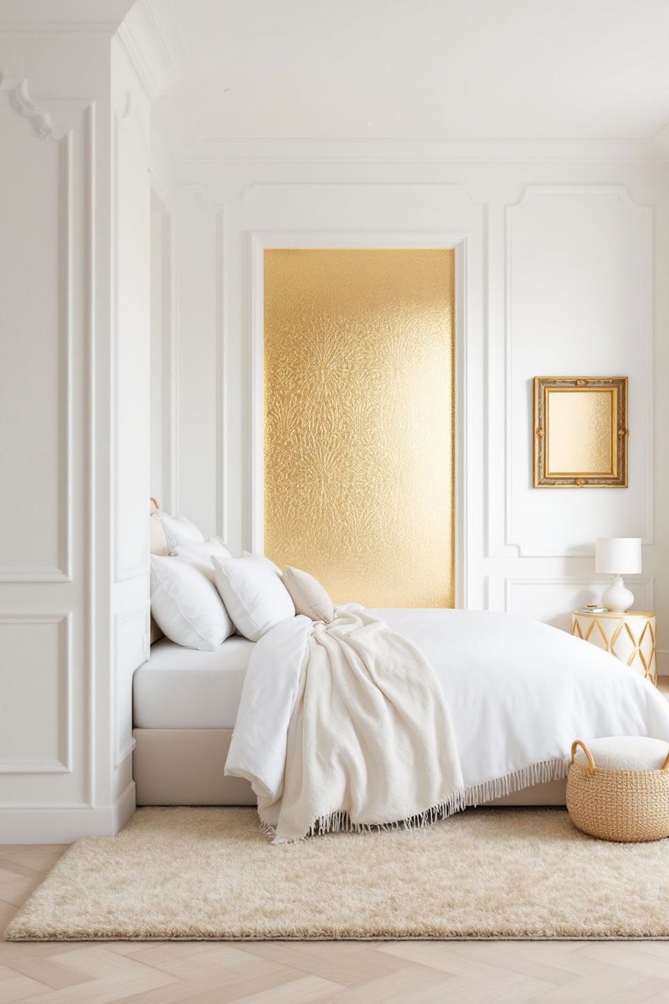 35 Stunning White and Gold Bedroom Ideas That Exude Elegance