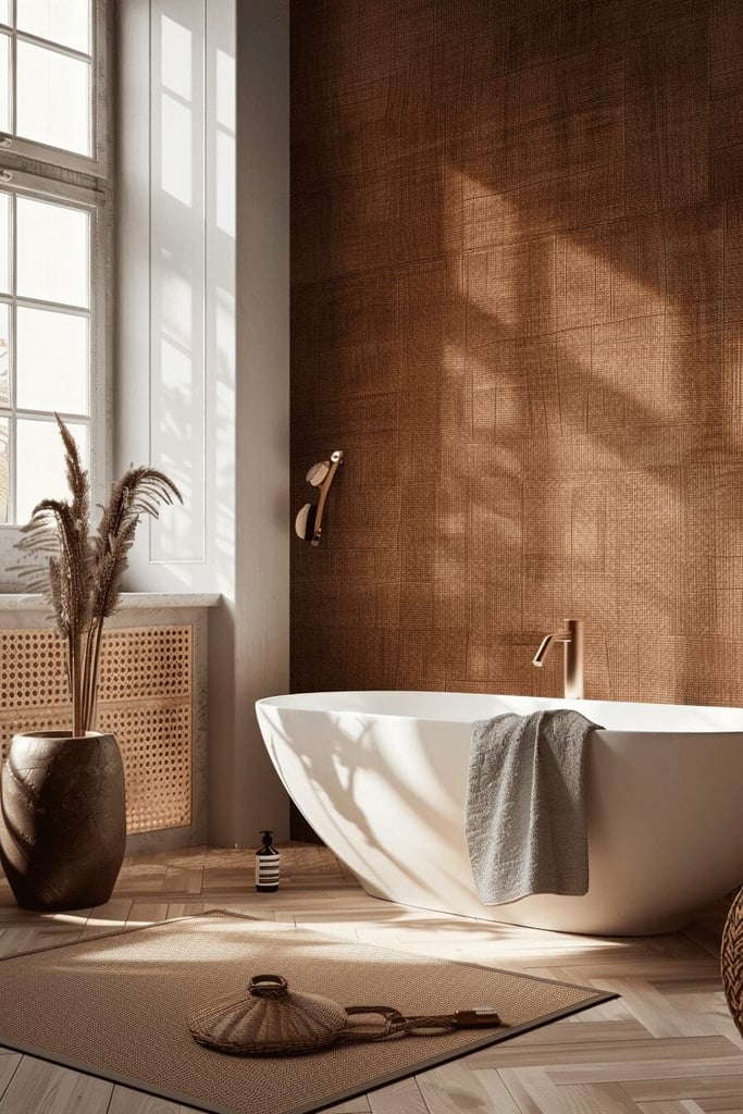 17 Brown Bathroom Ideas That Are So Chic You'll Ditch the White Tiles ...