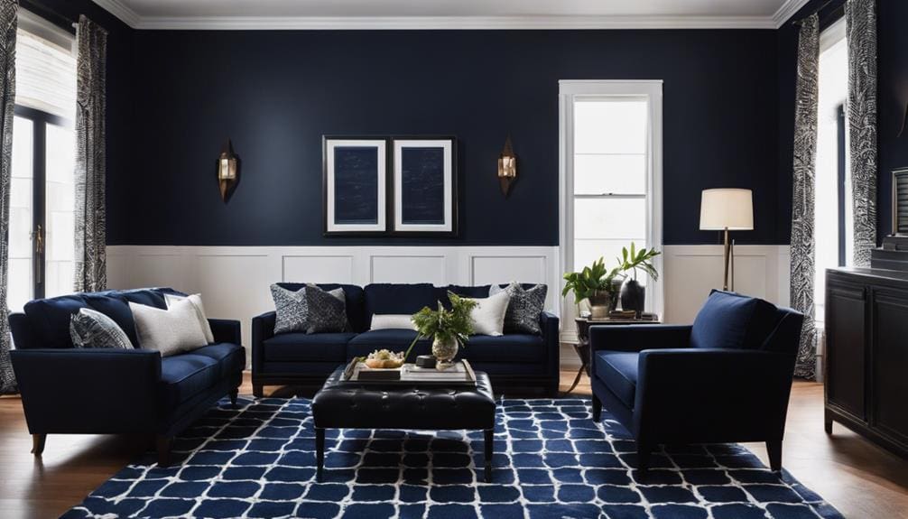 25 Navy Blue Accent Wall Ideas to Transform Your Space
