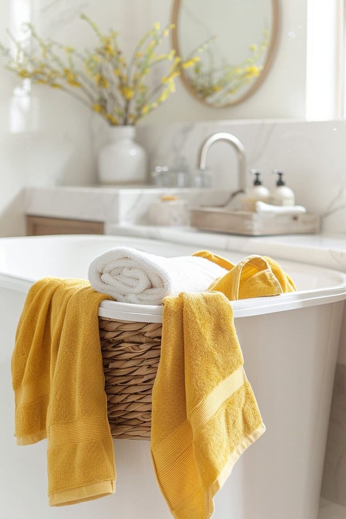 25 Yellow Bathroom Ideas That Will Make You Smile Wider Than a Banana