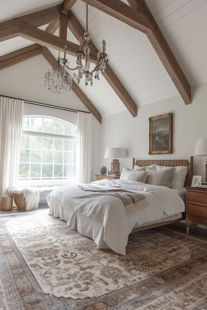 25 Stunning Vaulted Ceiling Bedroom Ideas to Upgrade Your Space