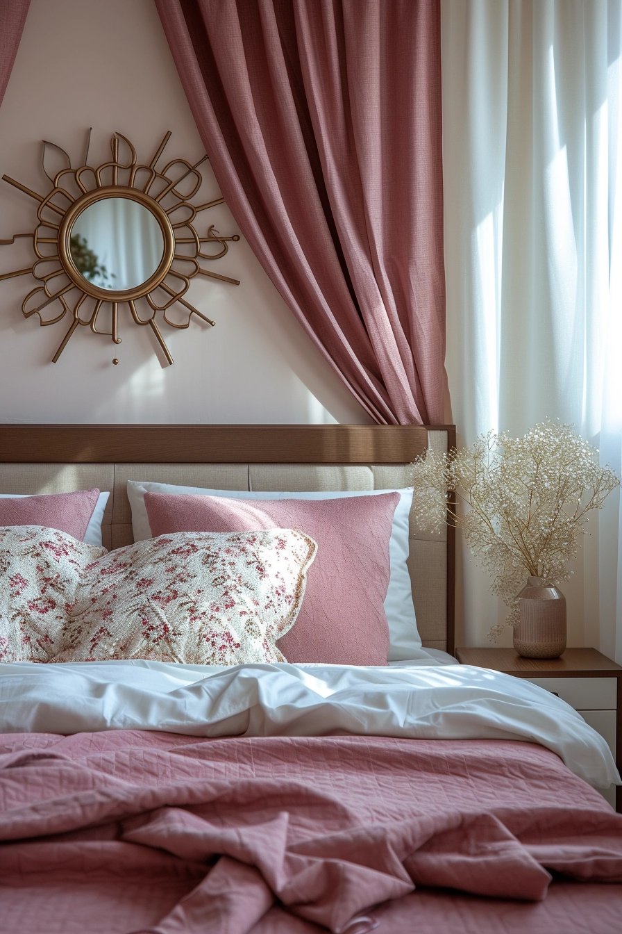23 Pink and Brown Bedroom Ideas to Make Your Space Stand Out