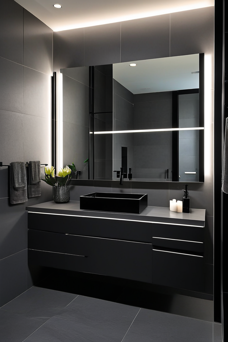 15 Stunning Black and Grey Bathroom Ideas to Transform Your Space