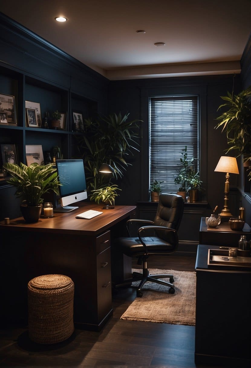20 Small Moody Office Ideas That Boost Creativity and Focus