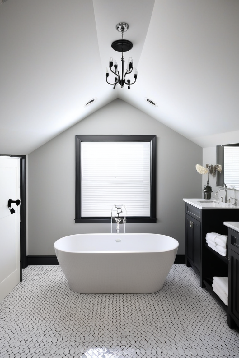 25 Stunning Black and White Bathroom Ideas to Transform Your Space