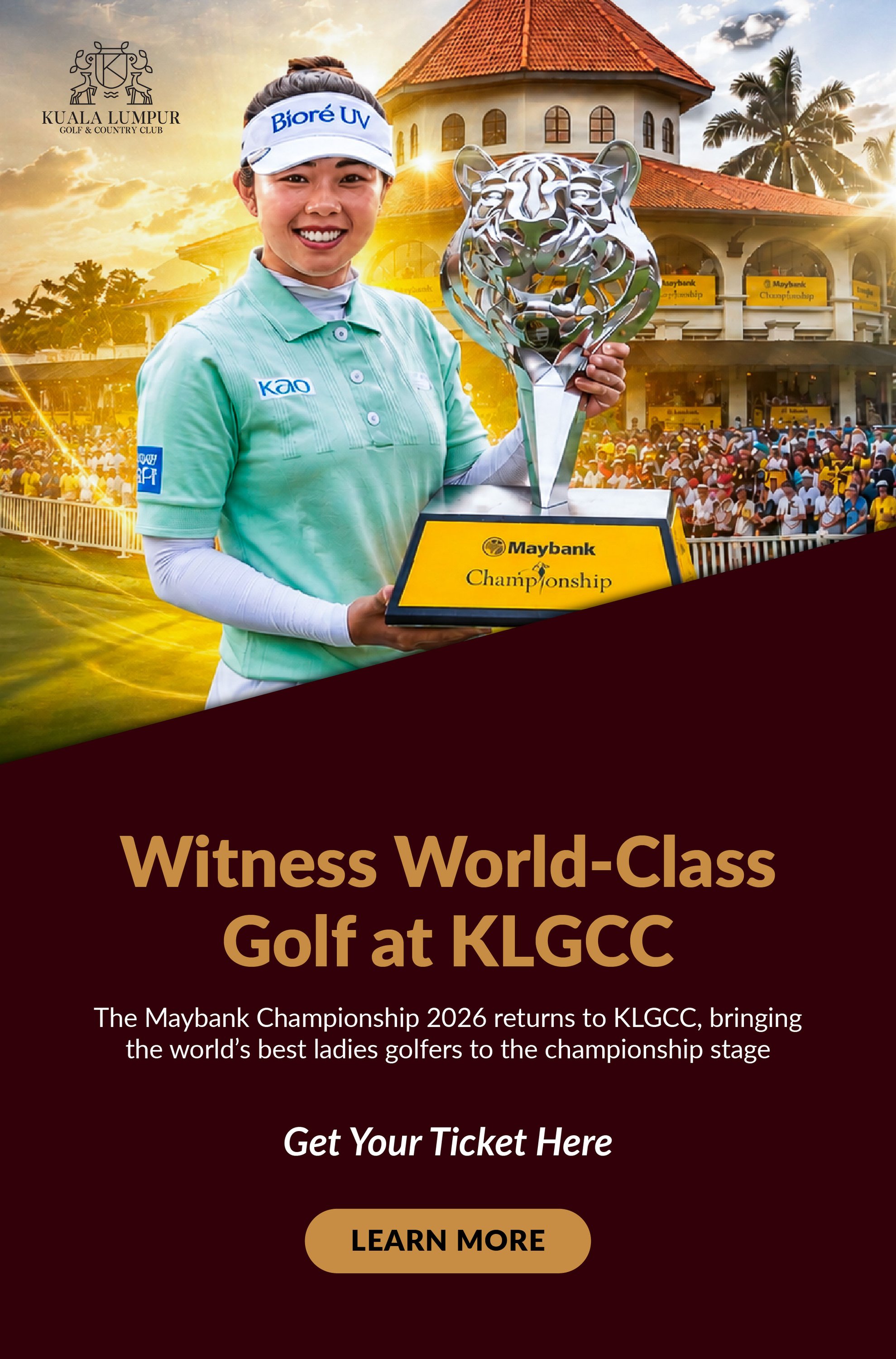 Witness World-Class Golf at KLGCC - Maybank Championship 2026