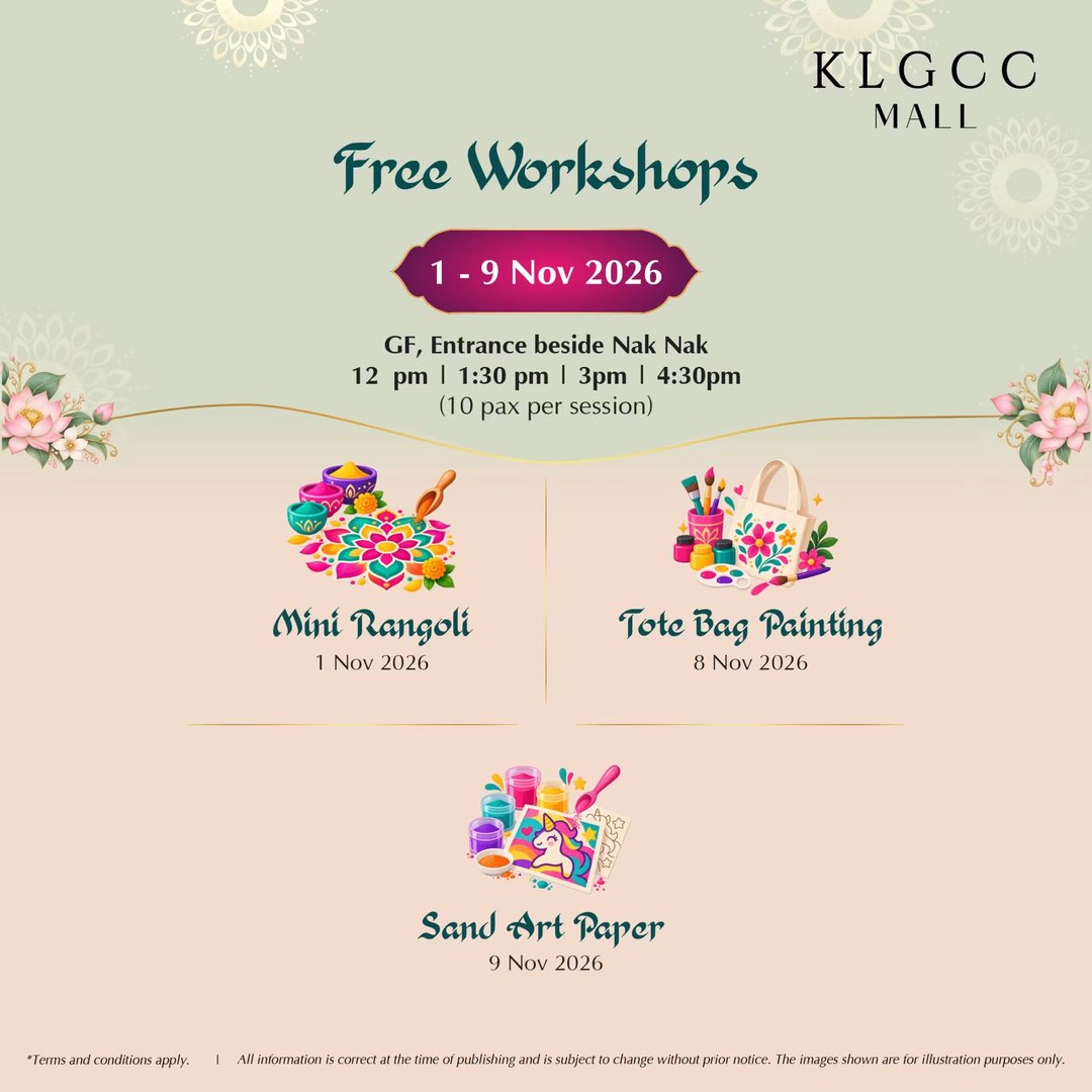 Deepavali Celebration at KLGCC Mall