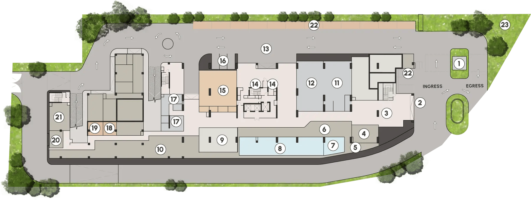 Damayan Residences site plan