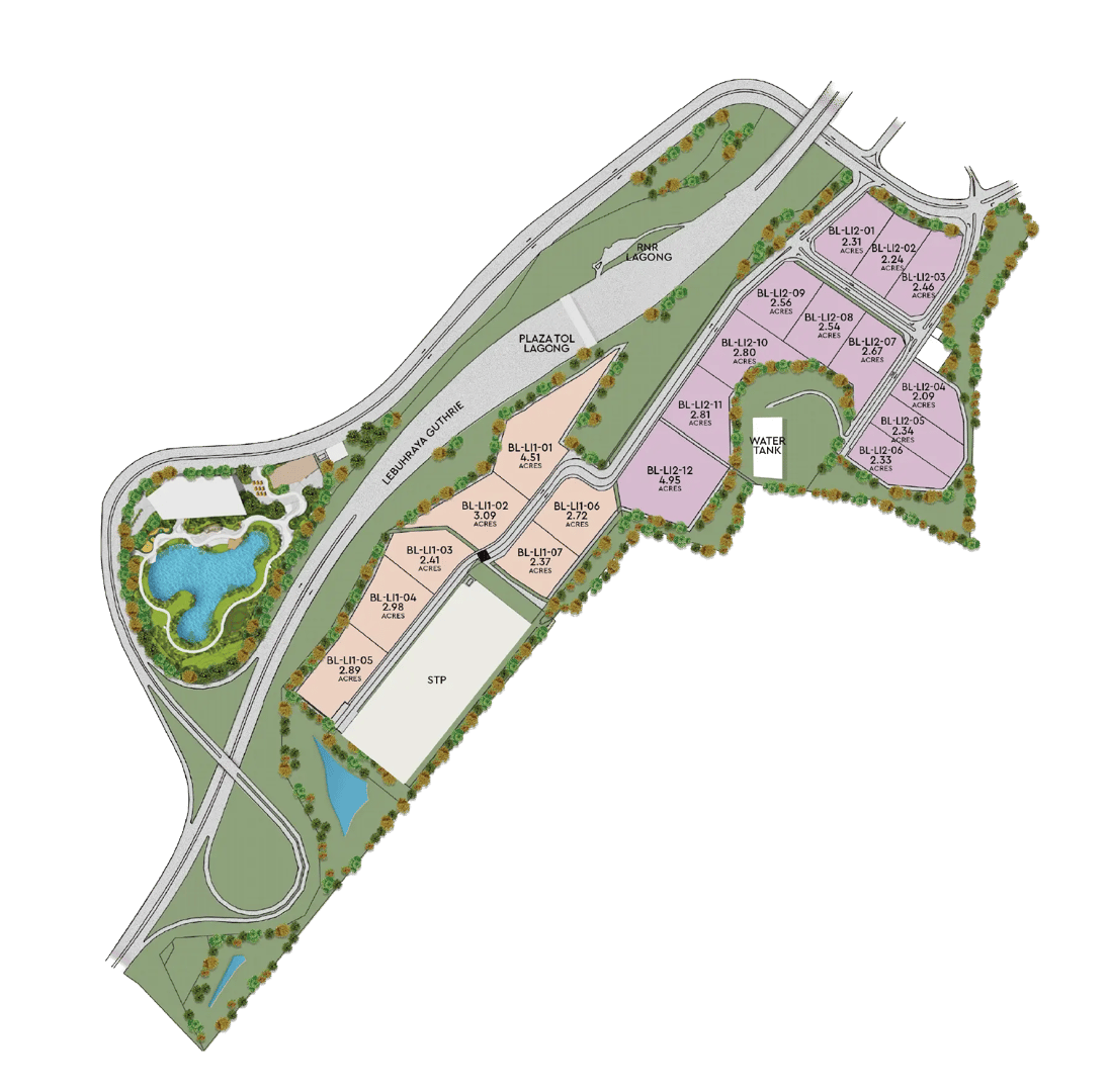 Elmina Business Park 2 Interactive Zoomable Site Plan