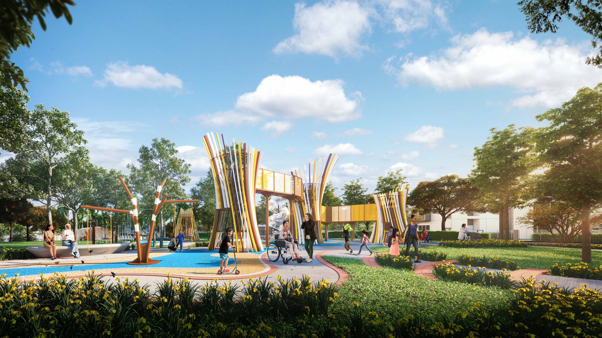 Taman Impiana’s bubu-inspired playscape