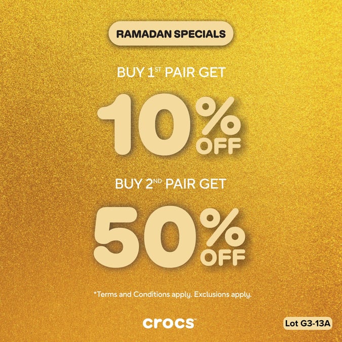 Promotions and deals at Kl east Mall