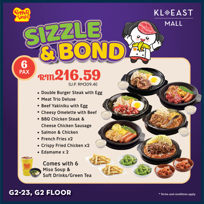 Promotions and deals at Kl east Mall