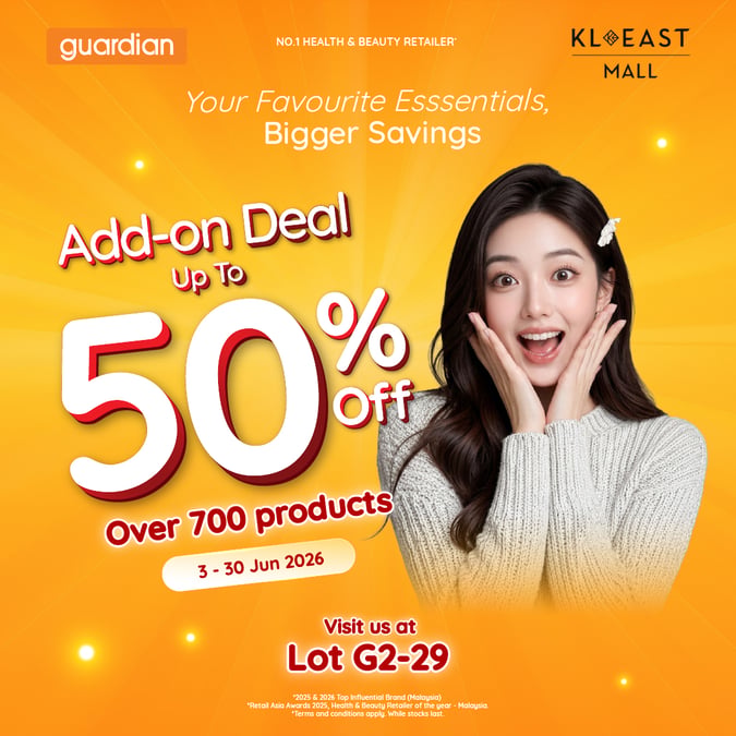 Promotions and deals at Kl east Mall