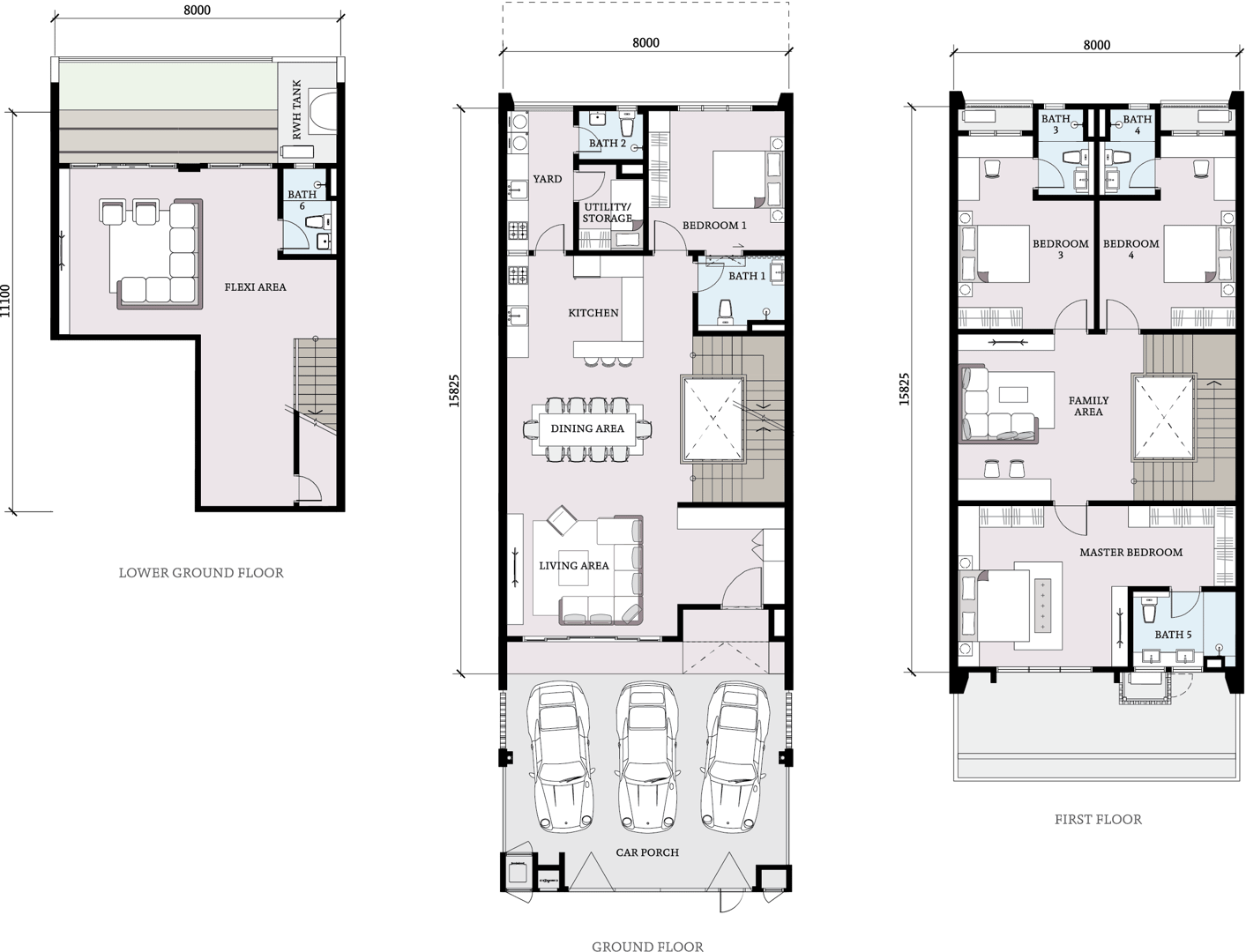 Type A0 Floor Plan