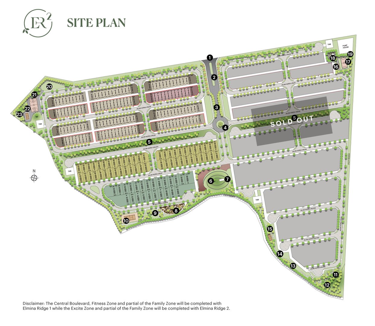Siteplan in modal