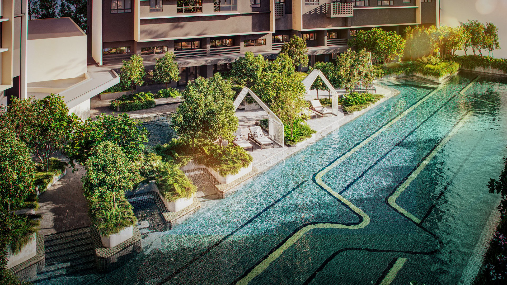 Modern lifestyle amenities at SJCC East One serviced residence