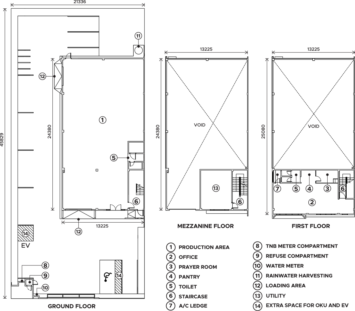 Prestige Collection 1 Factory Floor Plan
