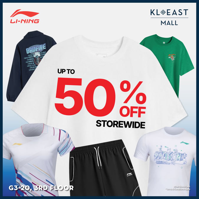 Promotions and deals at Kl east Mall