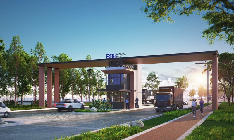 BBR Business Park Entrance