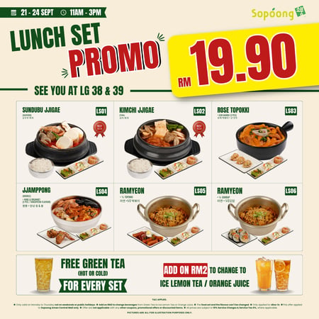 Promotions and deals at Kl east Mall