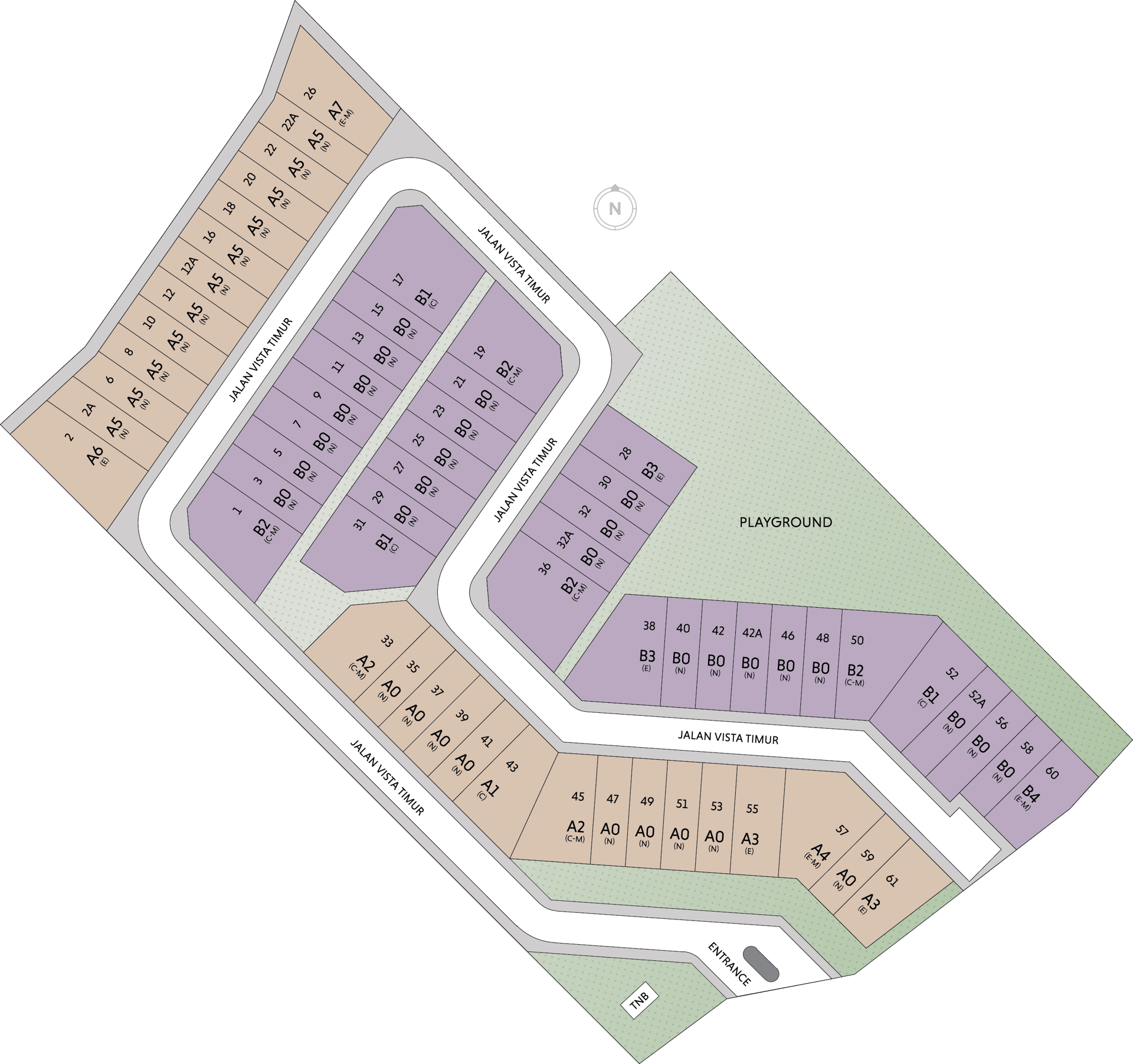 East 61 Site Plan