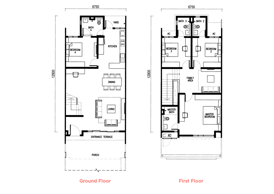 Serenia Anisa Floor Plan